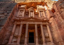 Lais Puzzle - Unglaublicher und mystischer Blick auf das Al-Khazneh-Grabmal. Das Schatzgrab von Petra, Jordanien - 1.000 Teile