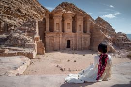Lais Puzzle - Ad Deir oder El Deir, das aus dem Fels gehauene Monument in der antiken Stadt Petra, Jordanien - 2.000 Teile