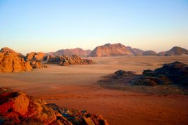 Lais Puzzle - Sonnenuntergang in der Wüste, Wadi Rum, Jordanien - 2.000 Teile