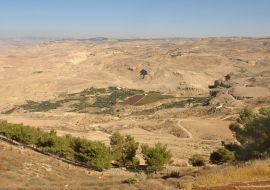 Lais Puzzle - Panorama des Jordantals vom Berg Nebo - 1.000 Teile