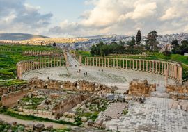 Lais Puzzle - Römische Ruinen in der Stadt Jerash in Jordanien - 1.000 Teile