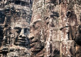 Lais Puzzle - Gesichter des Bayon-Tempels, Angkor, Kambodscha - 1.000 Teile