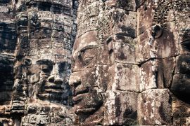 Lais Puzzle - Gesichter des Bayon-Tempels, Angkor, Kambodscha - 2.000 Teile