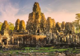 Lais Puzzle - Antiker Tempel Bayon Angkor Siem Reap, Kambodscha - 1.000 Teile