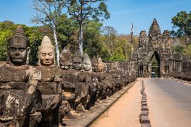 Lais Puzzle - Kambodscha - Angkor - Südtor von Angkor Thom - 2.000 Teile