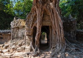 Lais Puzzle - Die Tempelanlage Ta Som in Kambodscha - 1.000 Teile