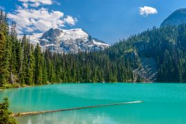 Lais Puzzle - Majestätischer Bergsee in Kanada. Blick auf den Upper Joffre Lake Trail - 2.000 Teile