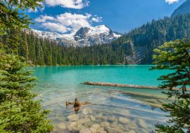 Lais Puzzle - Majestätischer Bergsee in Kanada. Upper Joffre Lake Trail Ansicht - 1.000 Teile