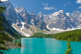 Lais Puzzle - Majestätischer Bergsee in Kanada - 2.000 Teile