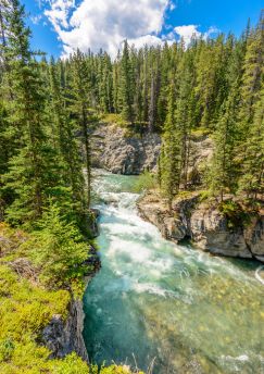 Lais Puzzle - Fragment des Five Lakes Trail in Jasper, Alberta, Kanada - 1.000 Teile