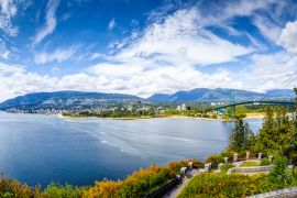 Lais Puzzle - Skyline von Vanouver am Prospect Point im Stanley Park, Kanada - 2.000 Teile