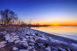 Lais Puzzle - Sonnenaufgang im Humber Bay Park, Toronto, Ontario, Kanada - 2.000 Teile