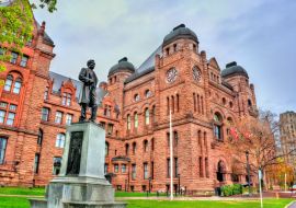 Lais Puzzle - Sir Oliver Mowat-Statue am Ontario Legislative Building in Toronto, Kanada - 1.000 Teile