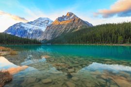 Lais Puzzle - Edith Cavell Mountain und See im Jasper National Park, Alberta, Kanada - 2.000 Teile