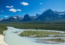 Lais Puzzle - Landschaft am Icefields Parkway, Banff National Park Alberta, Kanada - 1.000 Teile