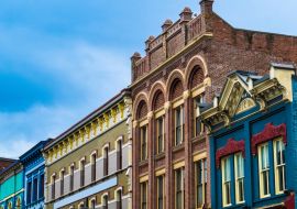 Lais Puzzle - Farbenfrohe Straßen im viktorianischen Stil in der Altstadt von Victoria, Vancouver Island, British Columbia, Kanada - 1.000 Teile