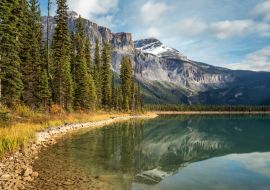Lais Puzzle - Herbstwanderung um den Emerald Lake im Yoho National Park - 1.000 Teile