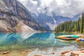 Lais Puzzle - Moraine Lake am Lake Louise in der Nähe von Banff in den kanadischen Rockies - 2.000 Teile