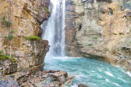 Lais Puzzle - Landschaftlich reizvoller Johnston-Canyon-Weg im Banff-Nationalpark - 2.000 Teile