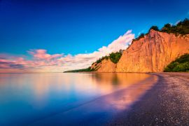 Lais Puzzle - Blick auf Scarborough Bluff in Ontario, Kanada, bei Sonnenaufgang - 2.000 Teile