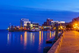 Lais Puzzle - Hafen und Stadtzentrum von Halifax bei Nacht - 2.000 Teile