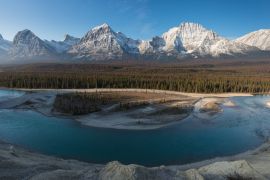 Lais Puzzle - Rocky Mountains an einem Herbsttag Jasper National Park in den kanadischen Rocky Mountains. Alberta Kanada Landschaft im Jasper-Nationalpark - 2.000 Teile