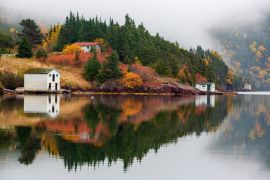 Lais Puzzle - Ruhiger Herbstmorgen in Trinity Bay, Neufundland und Labrador, Kanada - 2.000 Teile