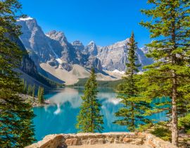 Lais Puzzle - Majestätischer Bergsee in Kanada. Moraine Lake in Alberta, Kanada - 40, 100, 200, 500, 1.000 & 2.000 Teile