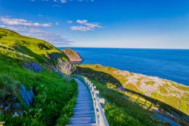 Lais Puzzle - Signal Hill Walkway in St. John Neufundland, Kanada mit blauem Himmel im Hintergrund im Sommer - 2.000 Teile