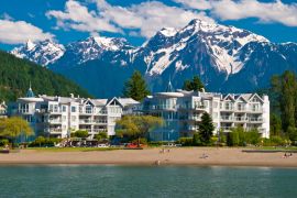 Lais Puzzle - Eigentumswohnung mit Seeblick und herrlichem Bergblick in Harrison Hot Springs, British Columbia, Kanada - 2.000 Teile