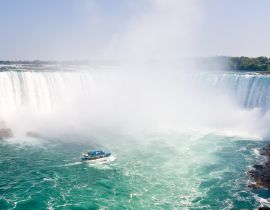 Lais Puzzle - Boot und Horseshoe Falls von den Niagarafällen - Ontario, Kanada - 40, 100, 200, 500, 1.000 & 2.000 Teile