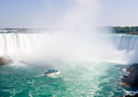 Lais Puzzle - Boot und Horseshoe Falls von den Niagarafällen - Ontario, Kanada - 1.000 Teile
