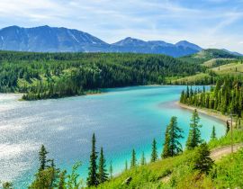 Lais Puzzle - Smaragdsee am South Klondike Highway, Yukon Territorium, Kanada - 40, 100, 200, 500, 1.000 & 2.000 Teile