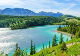 Lais Puzzle - Smaragdsee am South Klondike Highway, Yukon Territorium, Kanada - 1.000 Teile