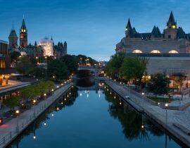 Lais Puzzle - Ottawa Stadt in Kanada mit Lichtern - 40, 100, 200, 500, 1.000 & 2.000 Teile