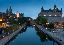 Lais Puzzle - Ottawa Stadt in Kanada mit Lichtern - 1.000 Teile
