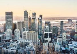 Lais Puzzle - Montreal bei Sonnenaufgang von der Spitze des Mount Royal, Quebec, Kanada - 1.000 Teile