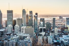 Lais Puzzle - Montreal bei Sonnenaufgang von der Spitze des Mount Royal, Quebec, Kanada - 2.000 Teile