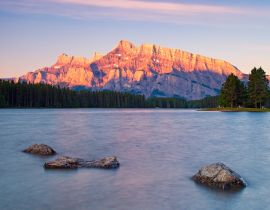 Lais Puzzle - Two Jack Lake im Banff National Park bei Sonnenaufgang, Alberta, Kanada - 40, 100, 200, 500, 1.000 & 2.000 Teile