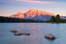 Lais Puzzle - Two Jack Lake im Banff National Park bei Sonnenaufgang, Alberta, Kanada - 2.000 Teile