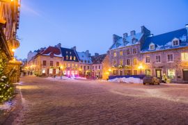 Lais Puzzle - Die Innenstadt von Quebec City im Winter - 2.000 Teile