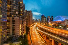 Lais Puzzle - Toronto, Ontario, Kanada - September, 1 202:, Die Skyline von Toronto vom 200 Queens Quay West - 2.000 Teile