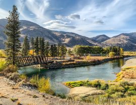 Lais Puzzle - Chopaka-Brücke über den Similkameen River in British Columbia, Kanada - 40, 100, 200, 500, 1.000 & 2.000 Teile