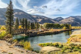 Lais Puzzle - Chopaka-Brücke über den Similkameen River in British Columbia, Kanada - 2.000 Teile