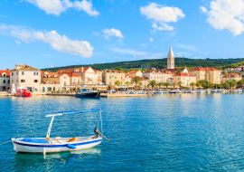 Lais Puzzle - Fischerboot beim Anlegen im Hafen von Supetar, Insel Brac, Kroatien - 1.000 Teile