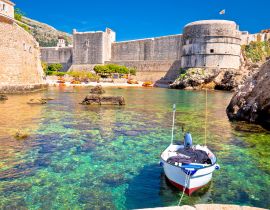 Lais Puzzle - Kleiner Hafen unter der Stadtmauer von Dubrovnik - 40, 100, 200, 500, 1.000 & 2.000 Teile