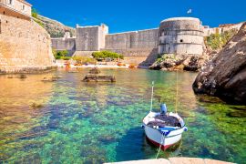 Lais Puzzle - Kleiner Hafen unter der Stadtmauer von Dubrovnik - 2.000 Teile