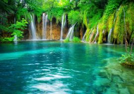 Lais Puzzle - Exotischer Wasserfall und Seenlandschaft des Nationalparks Plitvicer Seen, UNESCO-Weltnaturerbe - 1.000 Teile