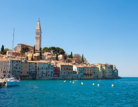 Lais Puzzle - Rovinj, die romantische Stadt in Kroatien mit dem Meer im Vordergrund - 40, 100, 200, 500, 1.000 & 2.000 Teile