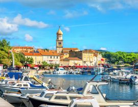 Lais Puzzle - Historische Altstadt von Krk. Insel Krk, Kvarner Bucht, Kroatien - 40, 100, 200, 500, 1.000 & 2.000 Teile